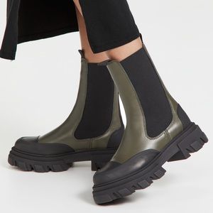 Ganni Mid Chelsea boots